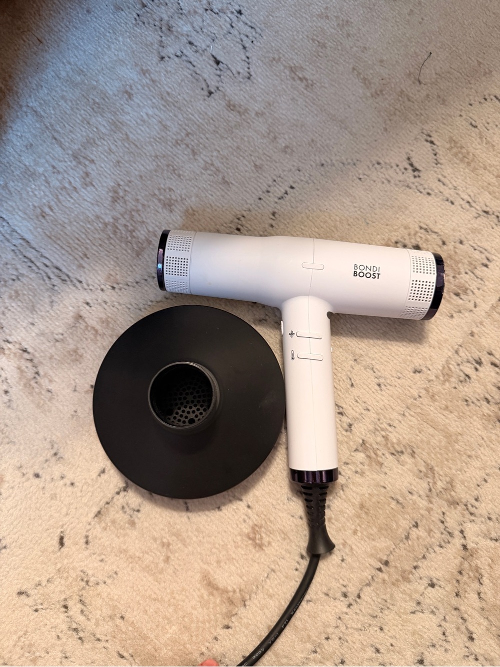 White & Black Professional Hair Dryer